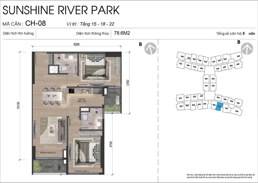 Hot!! chỉ từ 104tr/1m2 sở hữu căn hộ hạng sang sunshine river park.  0984 879 ***