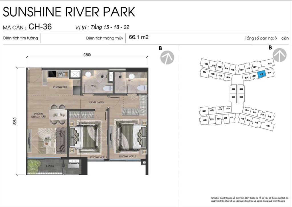 Hot!! chỉ từ 104tr/1m2 sở hữu căn hộ hạng sang sunshine river park.  0984 879 ***