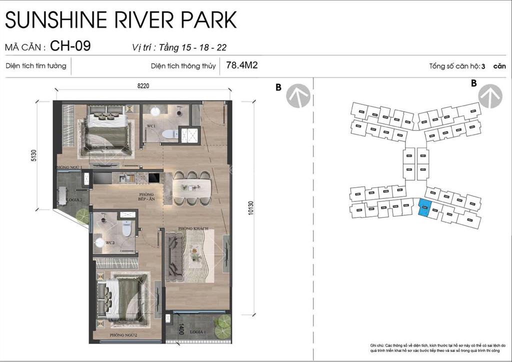 Hot!! chỉ từ 104tr/1m2 sở hữu căn hộ hạng sang sunshine river park.  0984 879 ***