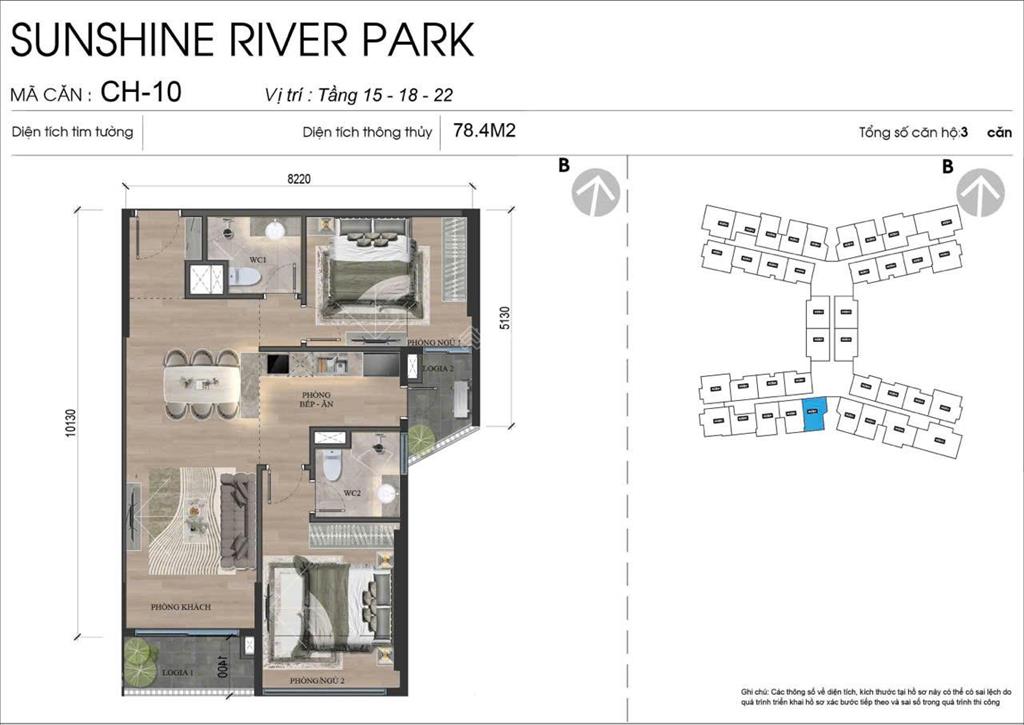 Hot!! chỉ từ 104tr/1m2 sở hữu căn hộ hạng sang sunshine river park.  0984 879 ***