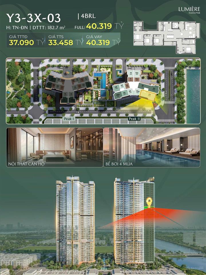 Quỹ căn độc quyền đẹp nhất lumière cổ loa  view hồ  tầng cao  giá tốt thị trường  0984 879 ***