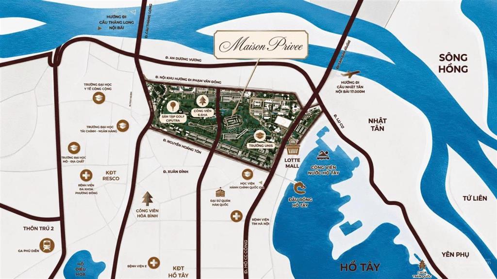 Maison privée capitaland tư dinh biệt lập chỉ 490 căn thang máy & gara riêng