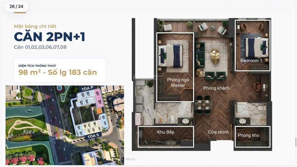 Maison privée capitaland tư dinh biệt lập chỉ 490 căn thang máy & gara riêng