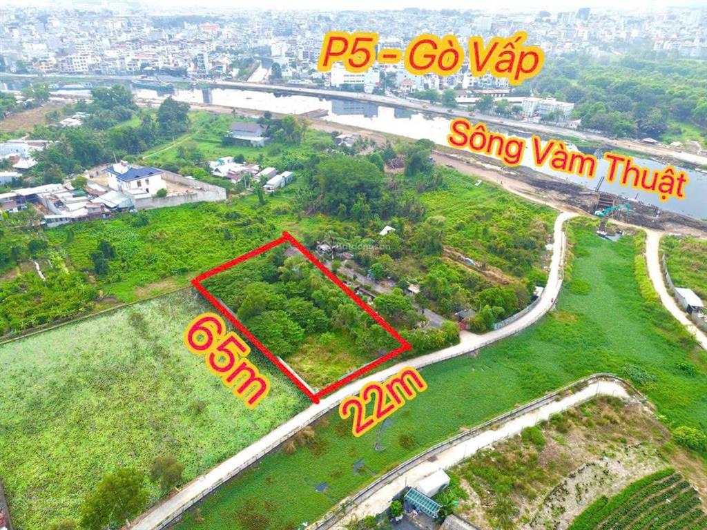 Bán hơn 1.600m2 thực tế đất nông nghiệp, tại đường vườn lài apđ q12 gần gò vấp sát đường ven sông