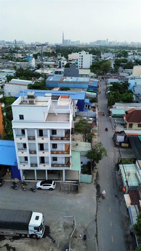 Bán nhà 4 tầng. mặt tiền đường apđ12. dt 6.6x17m. xây dựng 6.6x12m. hoàn công đầy đủ