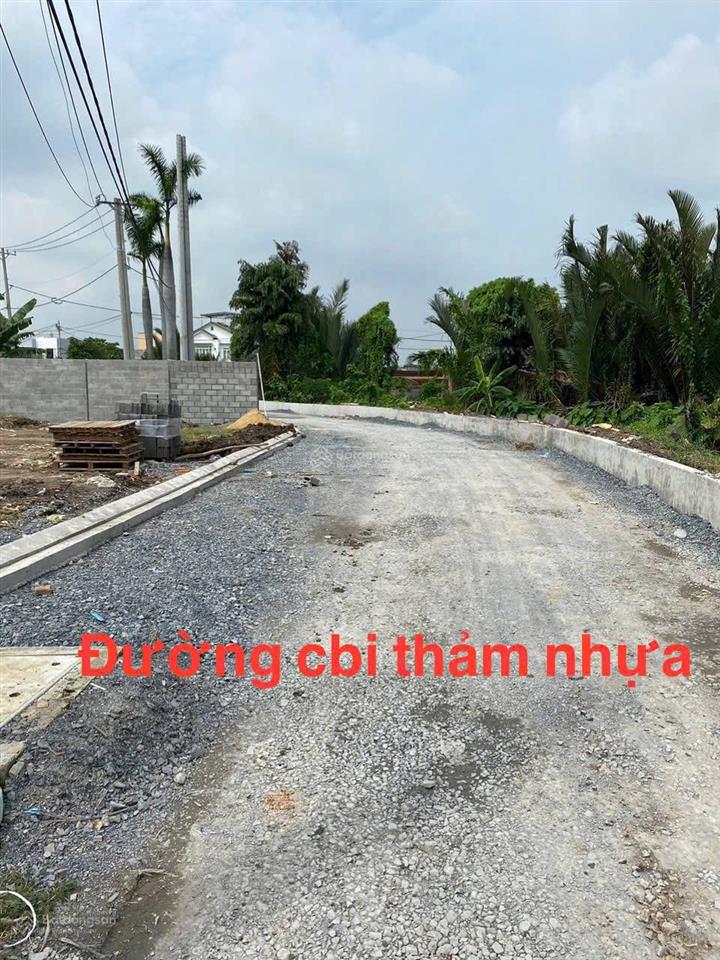 Đất 162m² (tc 62m²), mặt đường 94 vườn lài, apđ, q12 đang rải nhựa rất rộng, giá 6,55 tỷ