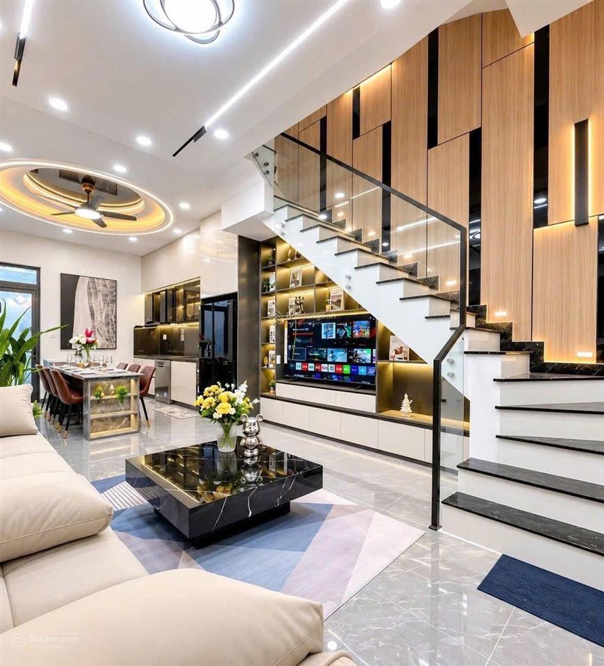 Nhà 4 tầng mới full nội thất cao cấp, giảm mạnh để bán trong tháng này