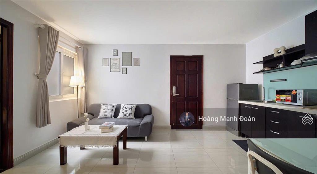 Thuê ngay 1pn ban công thoáng 50m2 gần ngã tư phan xích long, phú nhuận. an ninh tuyệt đối