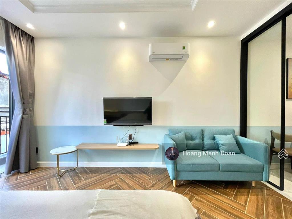 Cho thuê căn hộ 1pn 40m² mới 100% ban công thoáng ngay phan xích long, phú nhuận.