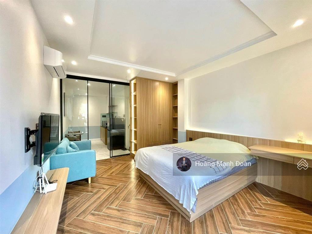 Cho thuê căn hộ 1pn 40m² mới 100% ban công thoáng ngay phan xích long, phú nhuận.