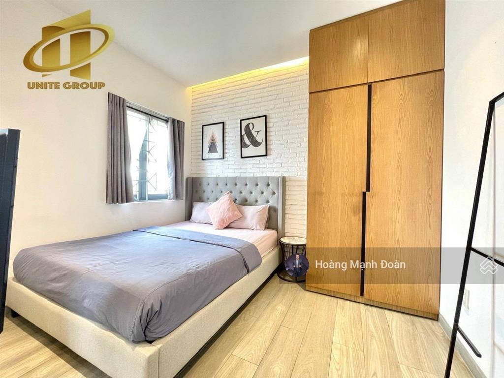 Cho thuê căn hộ 40m2 tone hiện đại ngay phan đăng lưu, bình thạnh. an ninh tuyệt đối.