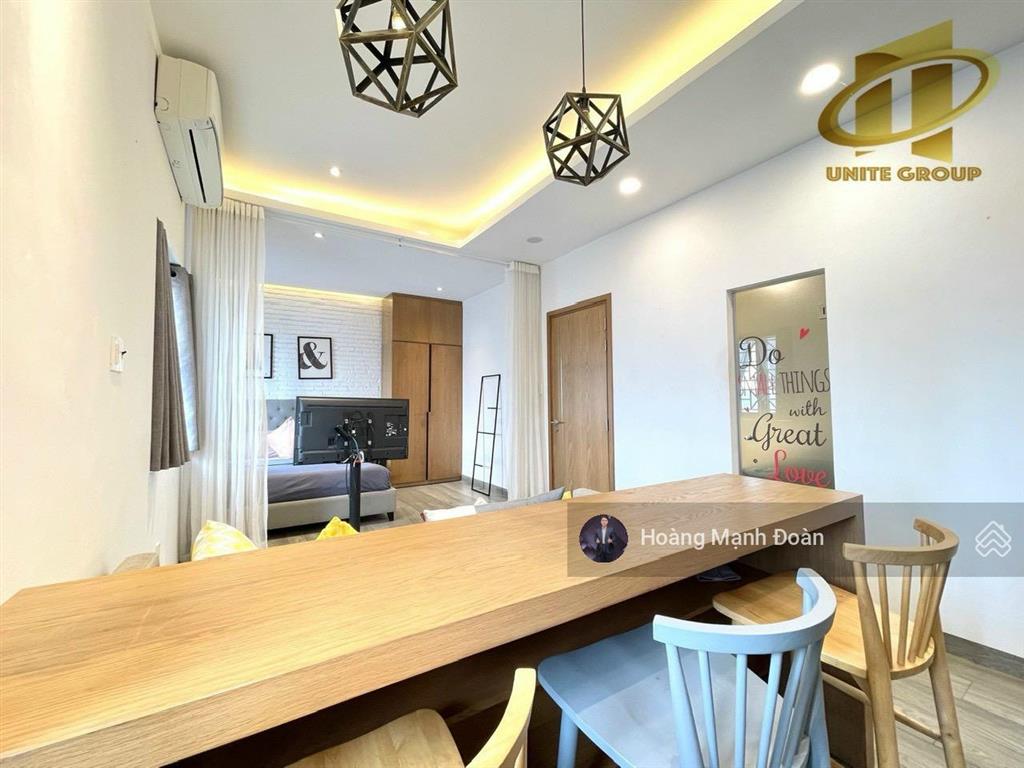 Cho thuê căn hộ 40m2 tone hiện đại ngay phan đăng lưu, bình thạnh. an ninh tuyệt đối.