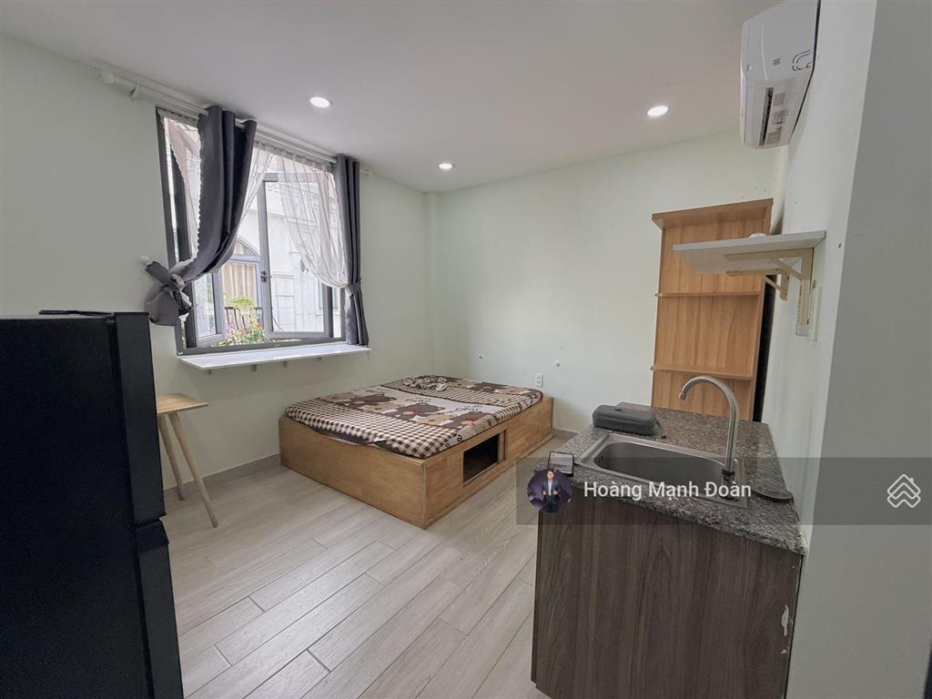Thuê ngay studio 35m2  mới 100% cửa sổ đón nắng phố hoàng văn thụ, phú nhuận. thang máy