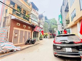 Mặt ngõ linh lang ba đình 80m phân lô oto đỗ tránh