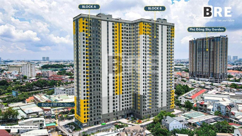 Cho thuê shophouse mặt tiền bcons polygon tiện kinh doanh giá 13 triệu/tháng