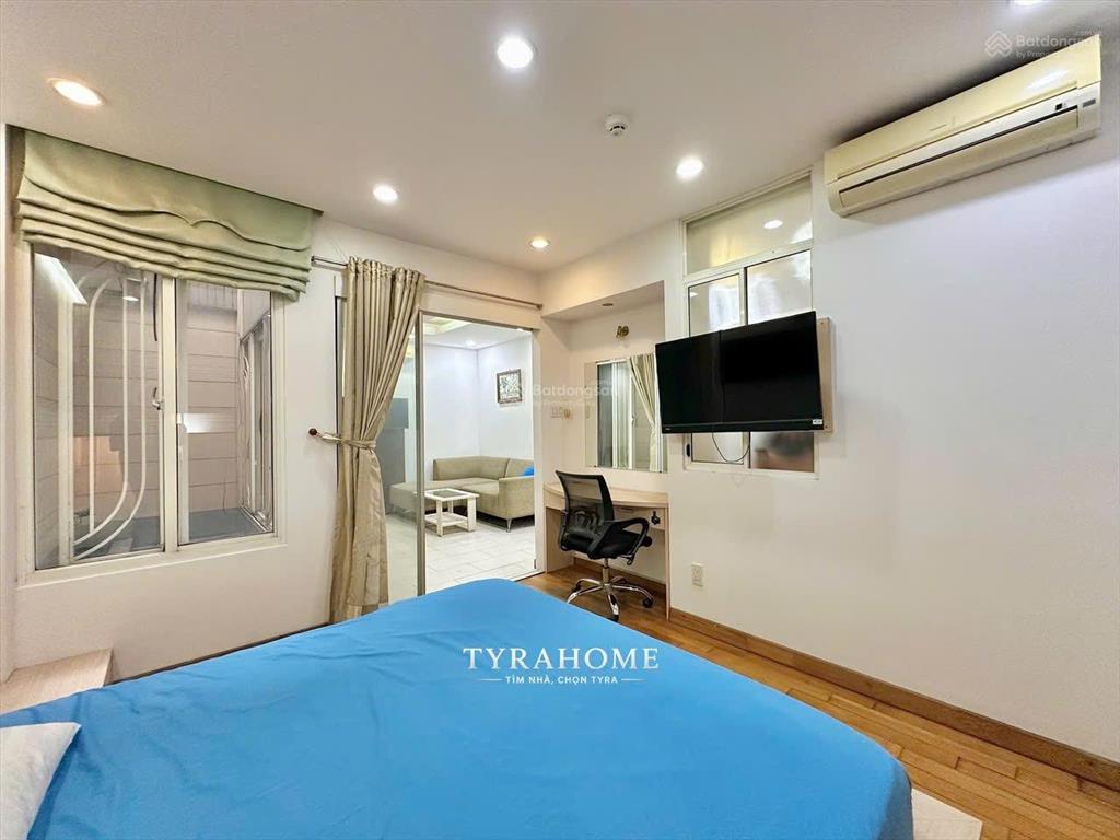 Căn hộ trung tâm phú nhuận, 1pn, 50m2, có dọn dẹp, thay drap hàng tuần, thang máy, bảo vệ 24/24