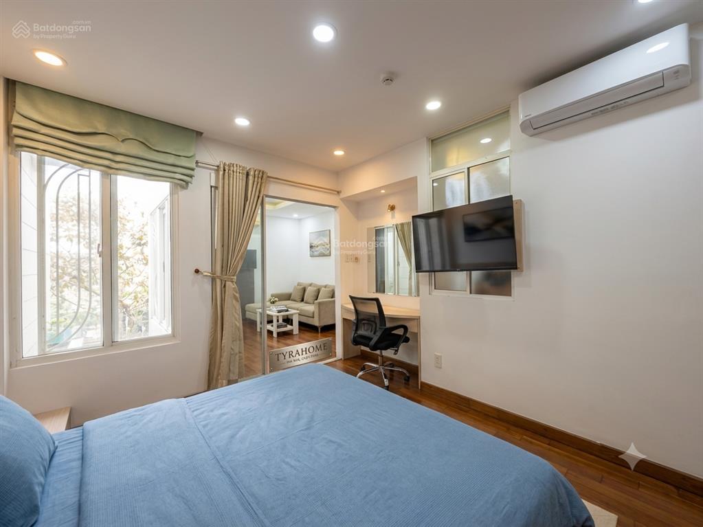 Căn hộ trung tâm phú nhuận, 1pn, 50m2, có dọn dẹp, thay drap hàng tuần, thang máy, bảo vệ 24/24