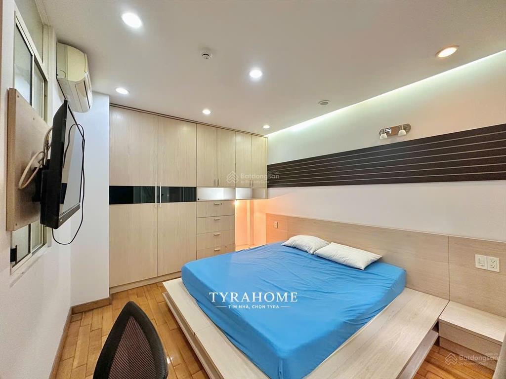 Căn hộ trung tâm phú nhuận, 1pn, 50m2, có dọn dẹp, thay drap hàng tuần, thang máy, bảo vệ 24/24