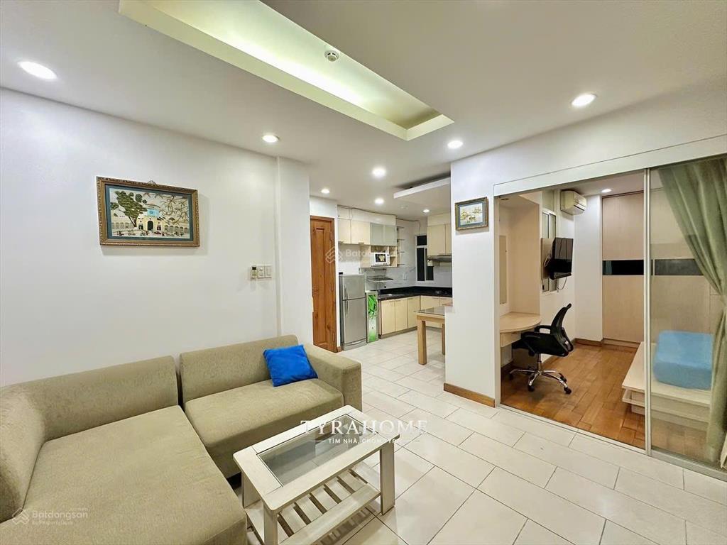 Căn hộ trung tâm phú nhuận, 1pn, 50m2, có dọn dẹp, thay drap hàng tuần, thang máy, bảo vệ 24/24