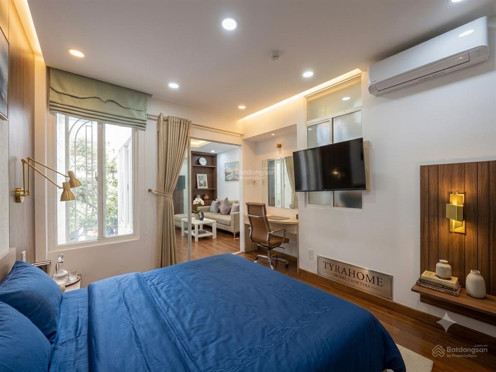 Căn hộ trung tâm phú nhuận, 1pn, 50m2, có dọn dẹp, thay drap hàng tuần, thang máy, bảo vệ 24/24