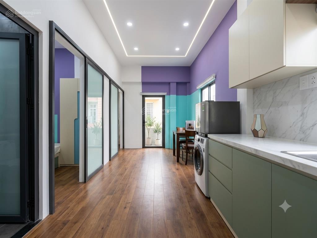 Căn hộ 2pn ban công thoáng gần vòng xoay dân chủ, tòa nhà viettel, option nội thất cơ bản và full.