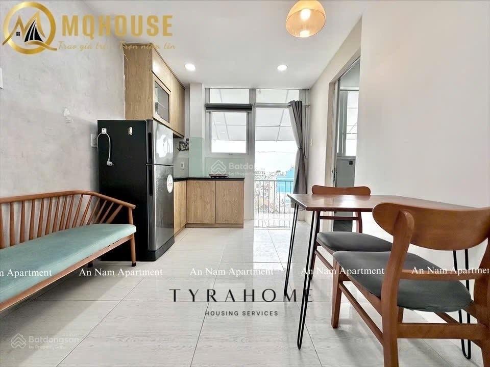 Căn hộ 1pn ban công 40m2 có hầm xe, thang máy, bảo vệ 24/24 được nuôi pet, có nhận khách nước ngoài