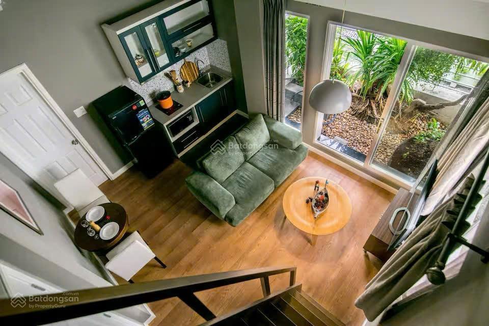 Căn hộ duplex sân vườn gần cầu công lý, 3p di chuyển tới quận 1