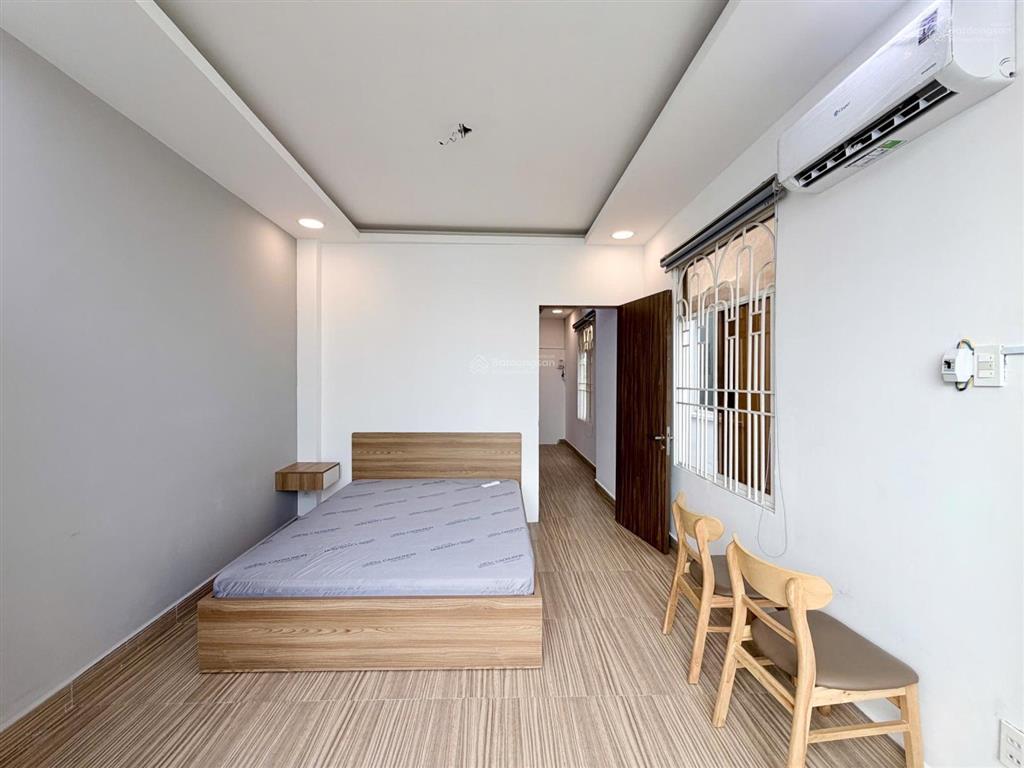 Căn hộ 1pn rộng full nội thất, 2 máy lạnh, gần ngã tư hàng xanh, chợ bà chiểu