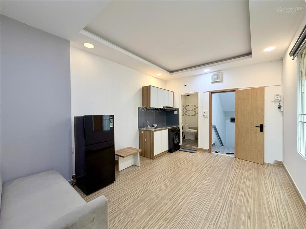 Căn hộ 1pn rộng full nội thất, 2 máy lạnh, gần ngã tư hàng xanh, chợ bà chiểu