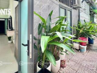 Căn hộ 1pn bancol sân vườn mặt tiền, lý chính thắng, quận 3, gần vòng xoay dân chủ, lotteria