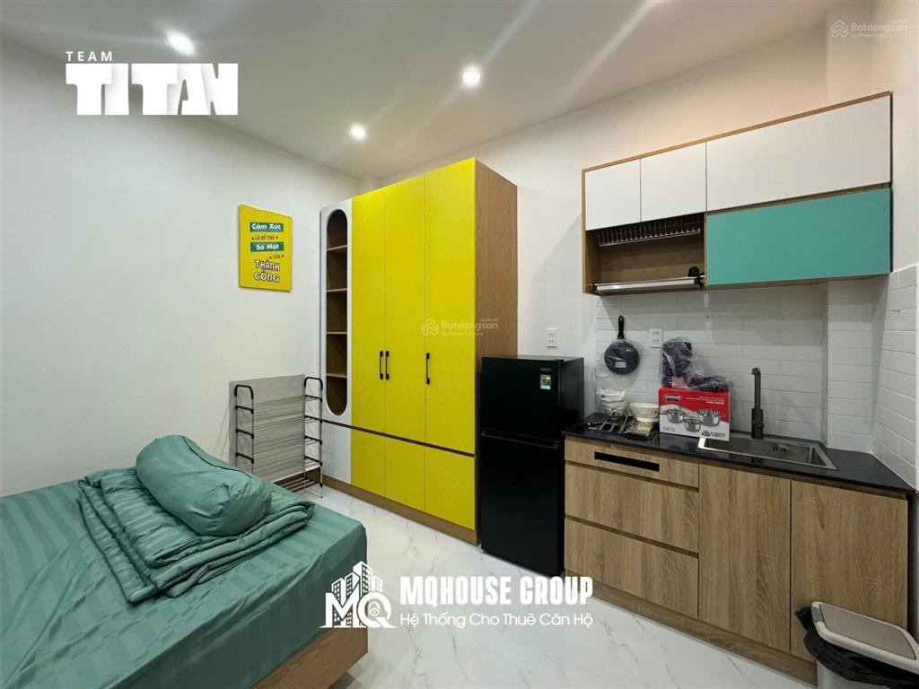 Khai trương studio cao cấp view thoáng, xây mới 100%, full nội thất cao cấp, chỉ 6tr5