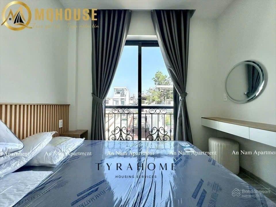 Khai trương căn hộ 1pn bancol hầm xe, thang máy, bảo vệ, tòa nhà xây mới 100%