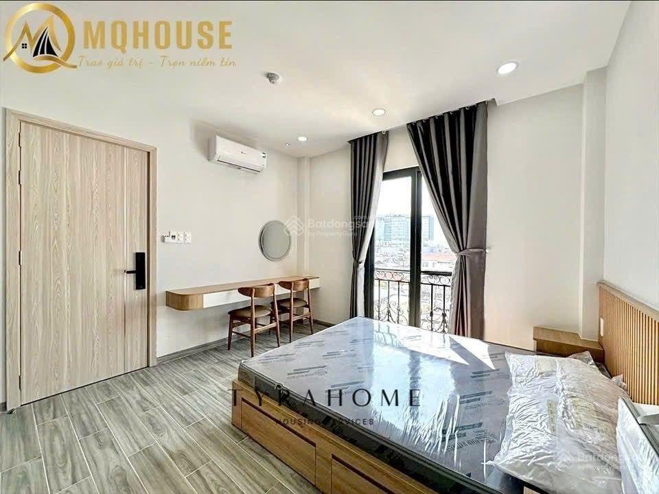 Khai trương căn hộ 1pn bancol hầm xe, thang máy, bảo vệ, tòa nhà xây mới 100%