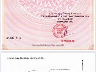 Cần bán nhanh lô đất thuộc huyện măng đen 2.6ha giá thấp hơn thị trường 500 triệu