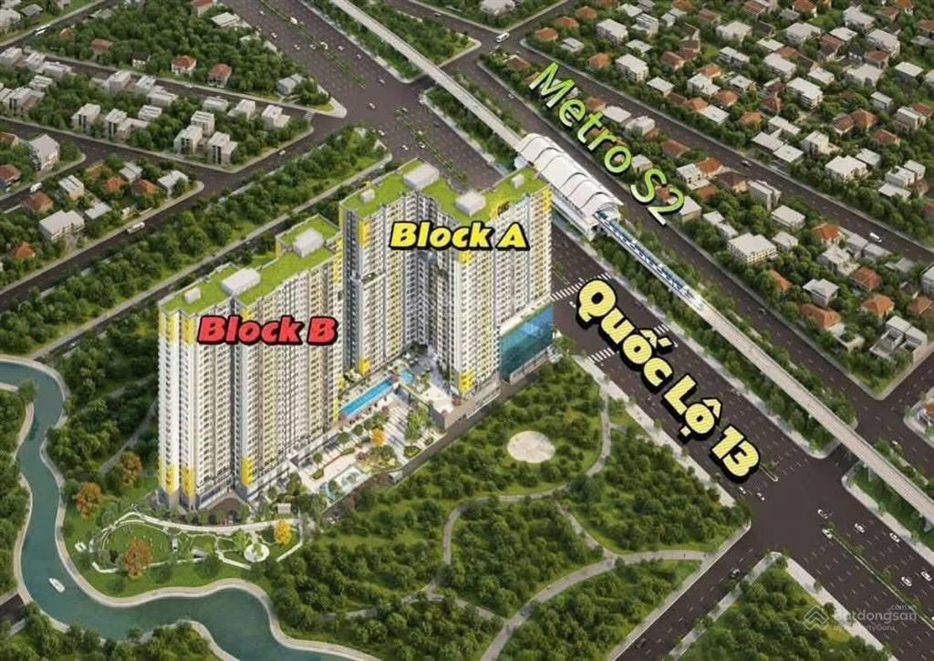 Căn hộ 3pn 100m2 mặt tiền ql 13, tặng ngay 2,5 chỉ vàng, cam kết thuê 15 triệu/tháng, 15% kí hđmb
