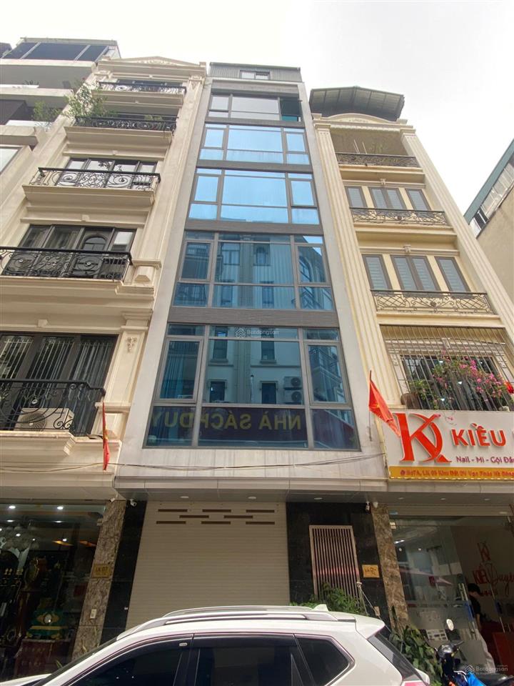 Cho thuê nhà kđt vạn phúc 50m2 x 7 tầng thông sàn thang máy full nội thất 23 triệu