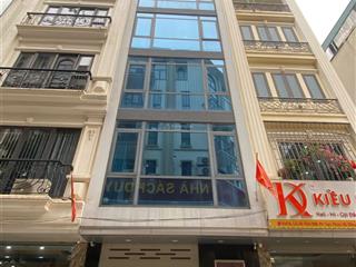 Cho thuê nhà kđt vạn phúc 50m2 x 7 tầng thông sàn thang máy full nội thất 27tr