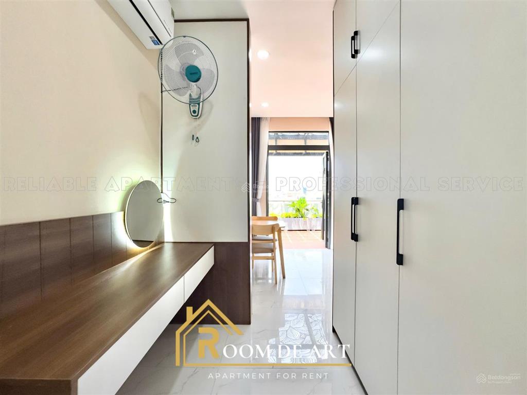 Chdv full nội thất 1pn  studio cực thoáng, ban công cửa sổ ngay bảy hiền