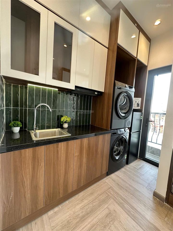 Chdv full nội thất studio luxury, máy giặt sấy riêng ngay lbb