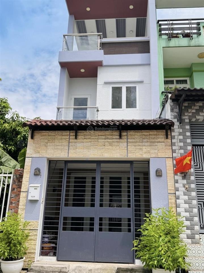 Giảm sốc 1 tỷ  nhà 3 tầng an dương vương bình tân  68m2  hẻm thông xe tải 8m tránh nhau
