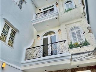 Hẻm xe hơi nguyễn thượng hiền. bình thạnh. nhà đẹp 4 tầng 4,4x13m
