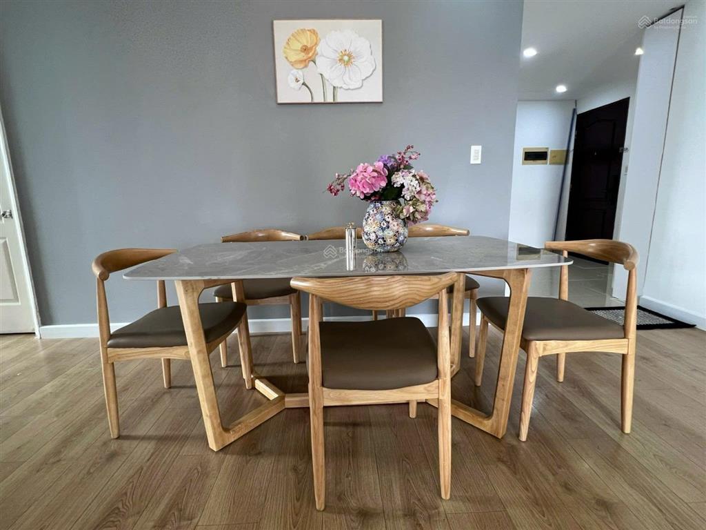 Cho thuê nhanh chung cư mỹ khang pmh 3pn,2wc . dt 124m2 . full toàn bộ nt . giá 19tr view đẹp mát