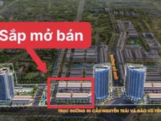 13,4 tỷ shophouse 96m2 trục đường 25m tại skylight hoàng huy newcity.  0966 959 ***