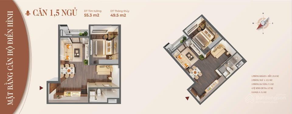 Hàng hiếm 1,5 ngủ view bể bơi tại rose hoàng huy commerce giá 2,25 tỷ.  0966 959 ***