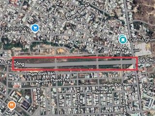 Chính chủ bán đất 4 lô liền kề mặt tiền võ chí công, đà nẵng