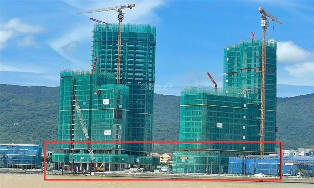 Nổi bật shop đế mặt sông giá hời sun symphony đà nẵng, góc s10118 238m, giá 99tr/m tts