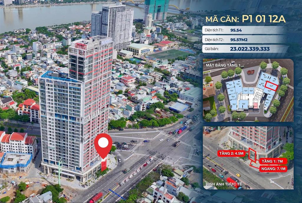 P1.01.12a shop khối đế panoma 1 mt ngô quyền, liền kề khu phố tây an thượng, sở hữu lâu dài giá cdt