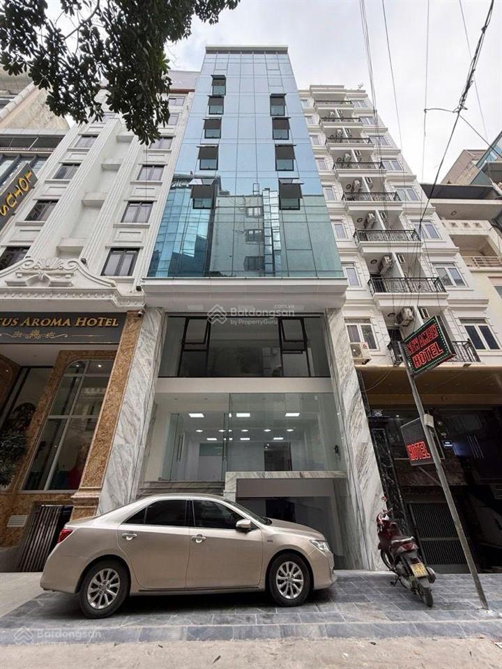 Tòa văn phòng lê đức thọ, mỹ đình 2, 118m2, 10 tầng, mt 7m, ô tô tránh, dt 2,5 tỷ/năm, giá 69.8 tỷ
