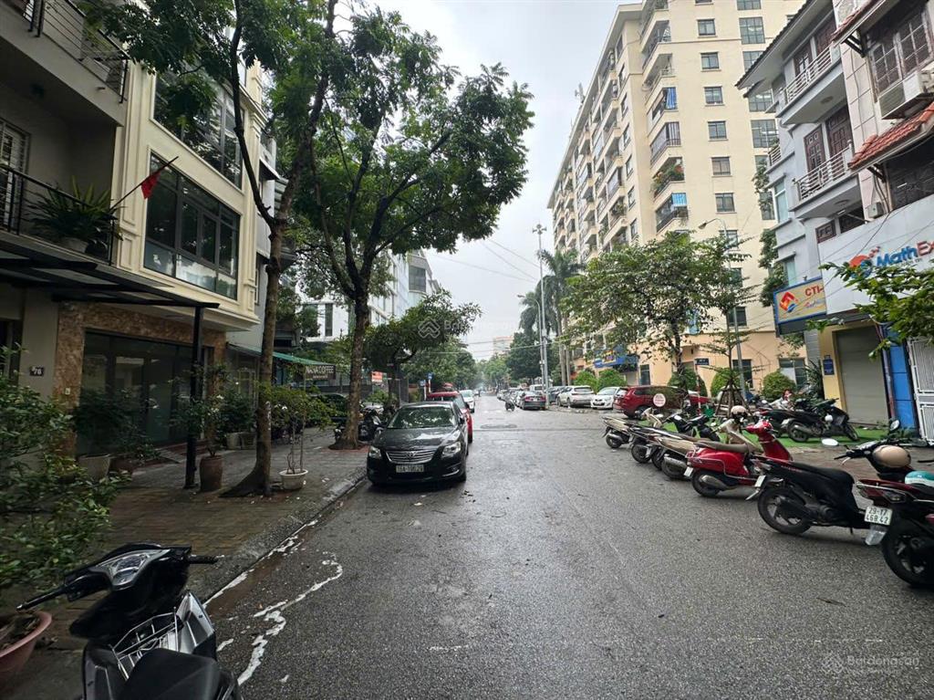 Nhà mặt phố lưu hữu phước, nam từ liêm, 75.8m2, 4 tầng, mt 6.6m, vỉa hè, kinh doanh, giá 27.5 tỷ