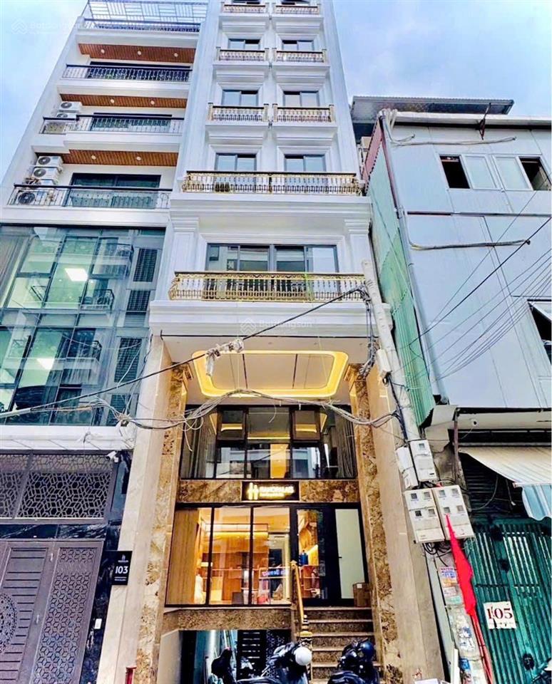 Tòa căn hộ dv hồ tùng mậu, 132m2, 10 tầng, mt 5.2m, vỉa hè, 2 ô tô tránh, 32 căn hộ, giá 68.5 tỷ